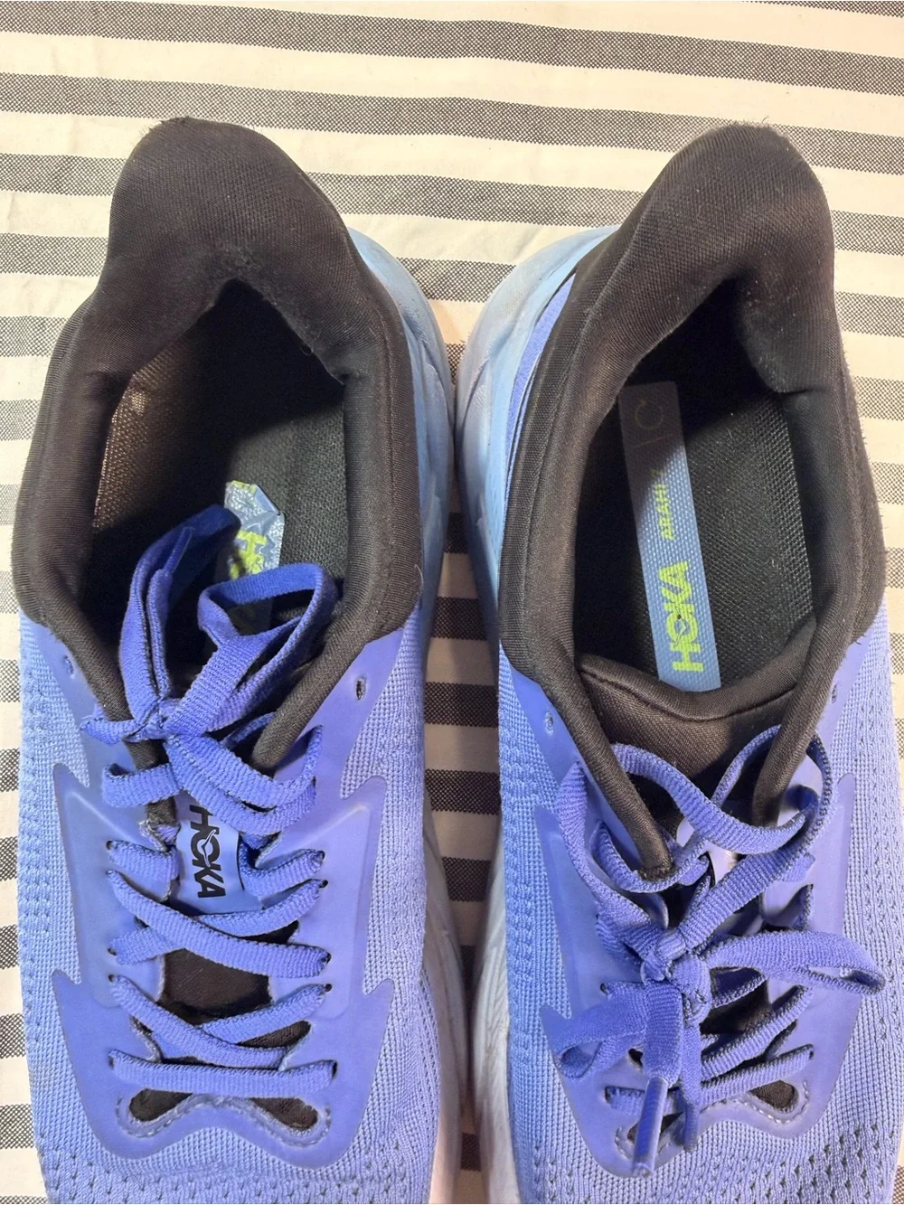 Hoka One Arahi 7 Shoes Womens 11B Stellar Blue Cosmos Running Sneakers Purple 11